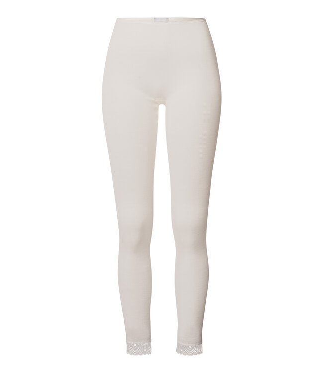 Hanro Woolen Lace Leggings Misty White (070833)
