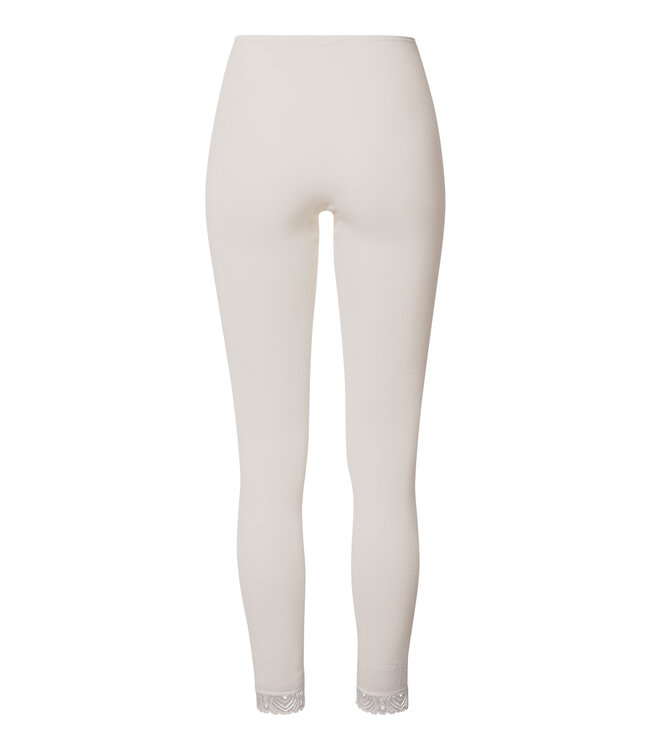 Hanro Woolen Lace Leggings Misty White (070833)