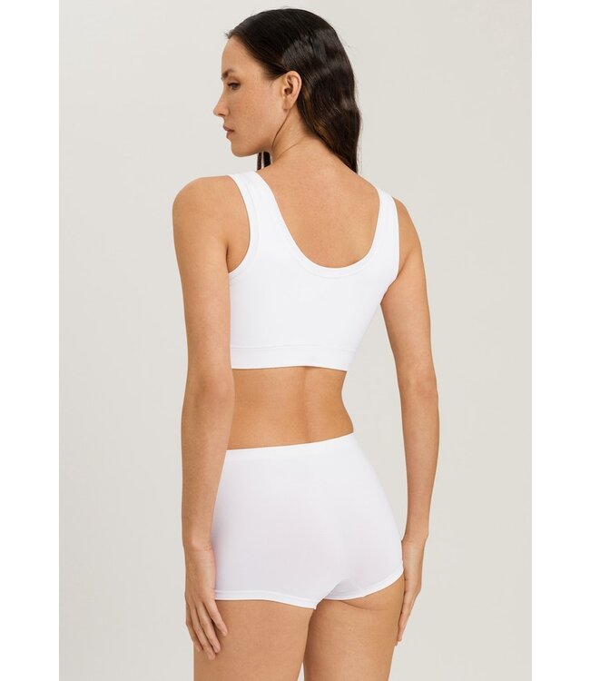 Hanro Touch Feeling Crop Top Padded White (071806)