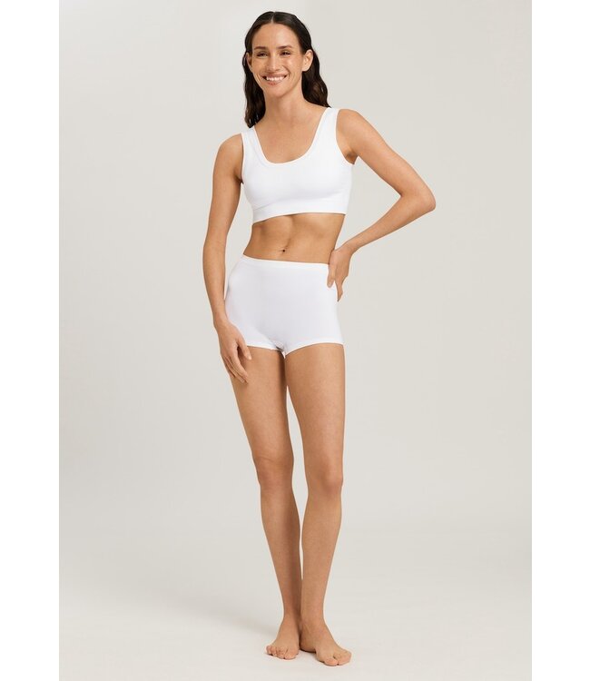 Hanro Touch Feeling Crop Top Padded White (071806)
