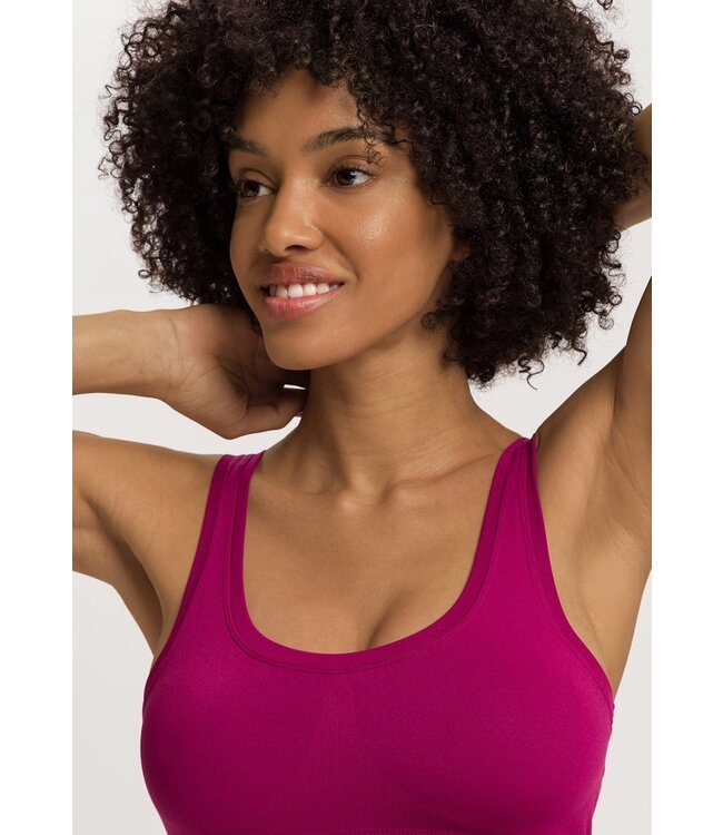 Hanro Touch Feeling Crop Top Padded Pink Tourmaline (071806)