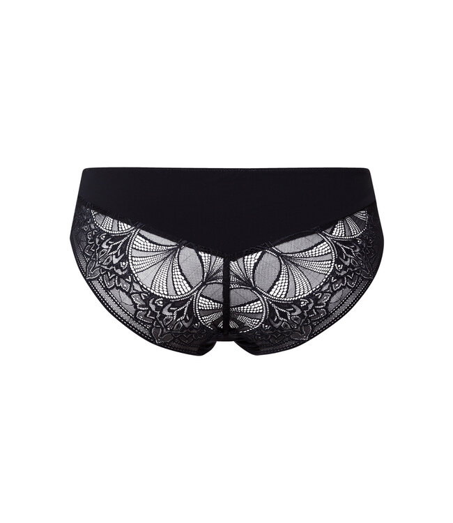 Hanro Holly Midi Briefs Black (070824)
