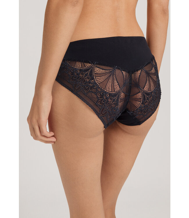 Hanro Holly Midi Briefs Black (070824)