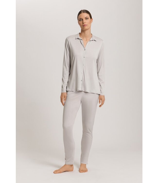 Hanro Grand Central Long Pants Silver Vapor (077409)