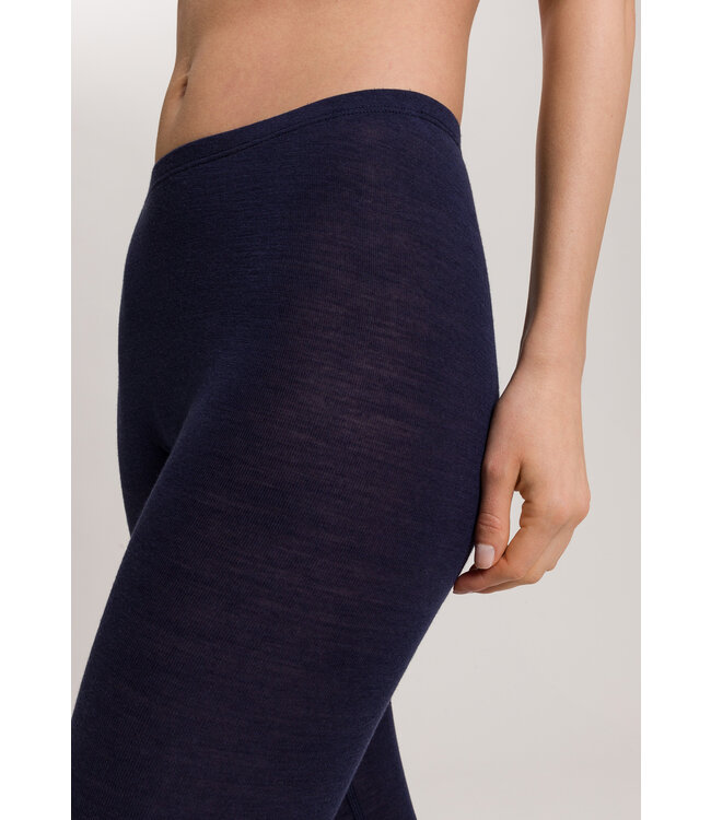 Hanro Woolen Silk Leggings Night Blue (071422)
