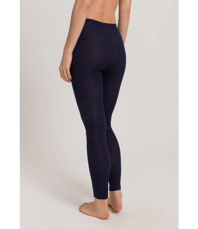 Hanro Woolen Silk Leggings Night Blue (071422)