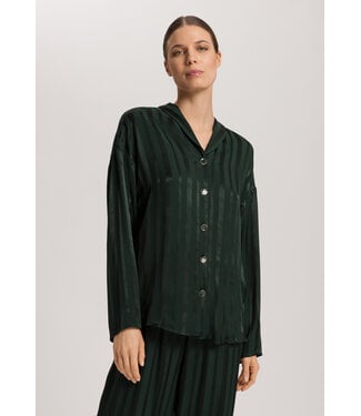 Hanro Indra Long Sleeve Shirt Dark Malachite (NEW TREND)