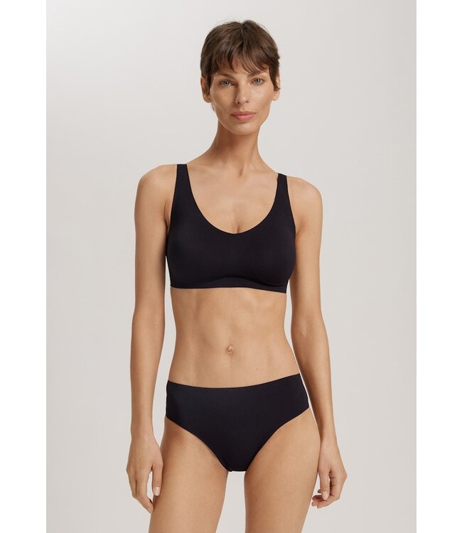 Hanro Invisible Touch Soft Cup Bra Black (NEW BASIC)