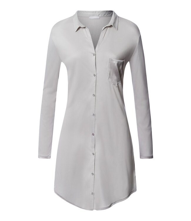 Hanro Grand Central Nightdress Silver Vapor (077420)