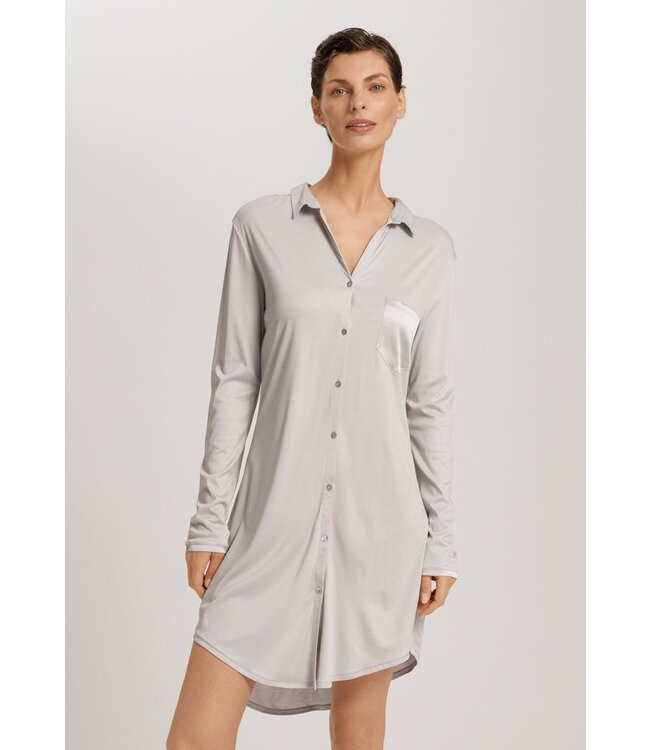 Hanro Grand Central Nightdress Silver Vapor (077420)