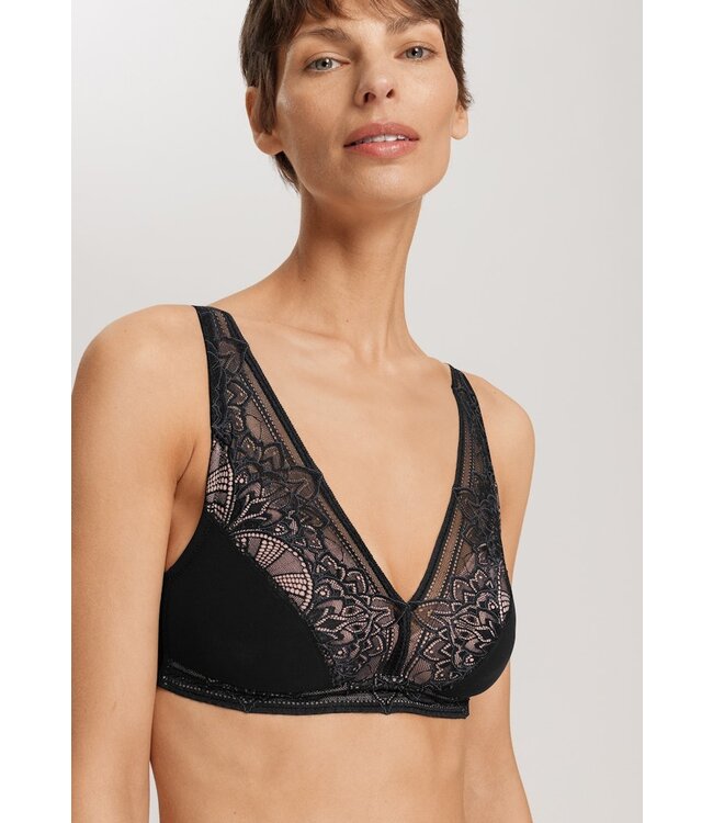 Hanro Holly Soft Cup Bra Black (070821)