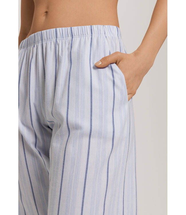 Hanro Loungy Nights Pants Powder Blue Stripe (076486)