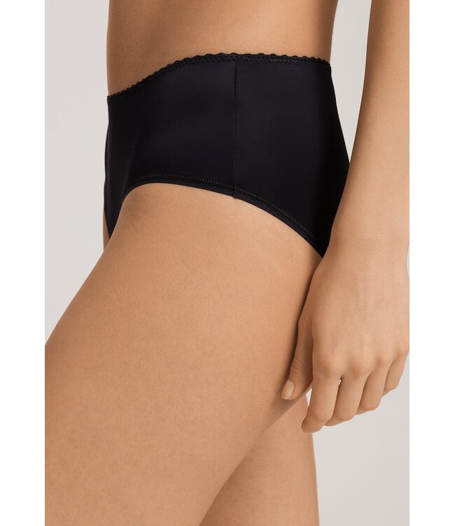 Hanro Satin Deluxe Midi Brief Black (071126)