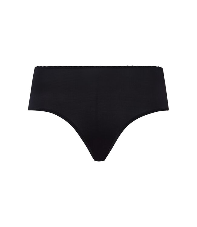 Hanro Satin Deluxe Midi Brief Black (071125)