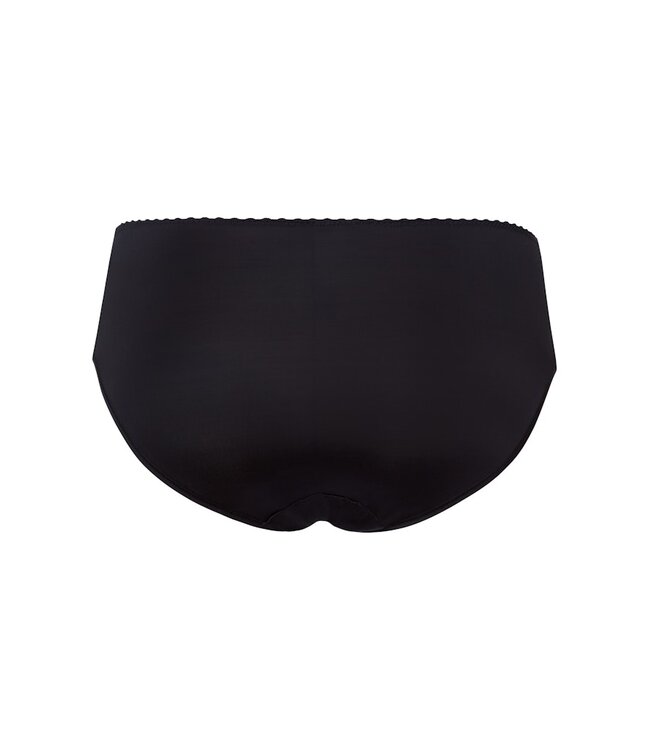 Hanro Satin Deluxe Midi Brief Black (071126)