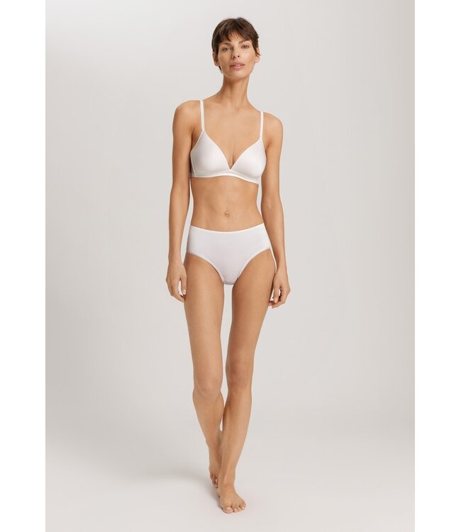Hanro Satin Deluxe Midi Brief Off White (071126)