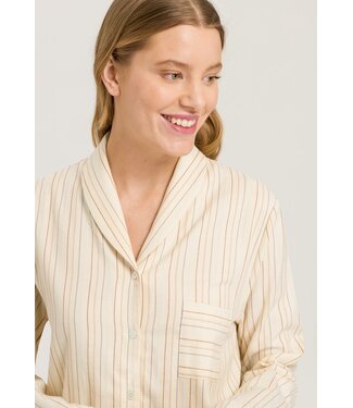 Hanro Loungy Nights Long Sleeve Multicolor Stripe (SALE)