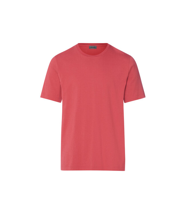 Hanro Living Short Sleeve Shirt Garnet Rose (075050)