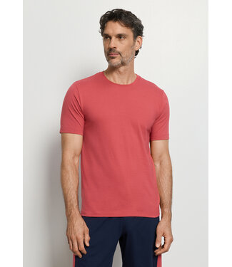 Hanro Living Short Sleeve Shirt Garnet Rose (NEW TREND)