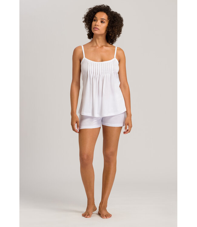 Hanro Juliet Sleeveless Short Pyjama White (077705)