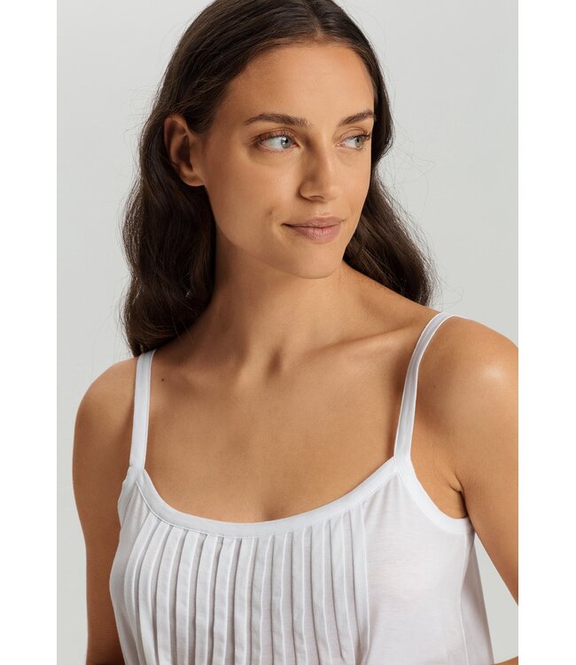 Hanro Juliet Spaghetti Dress White (077747)