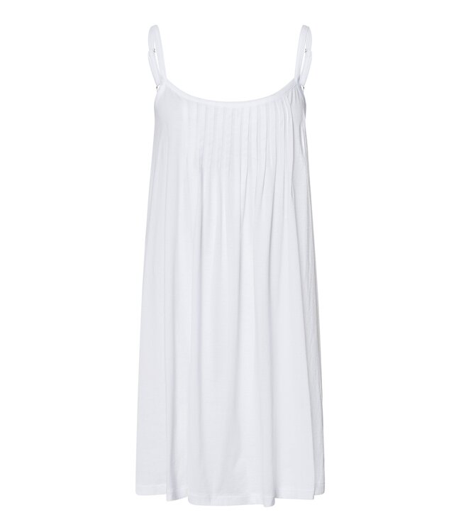 Hanro Juliet Spaghetti Dress White (077747)