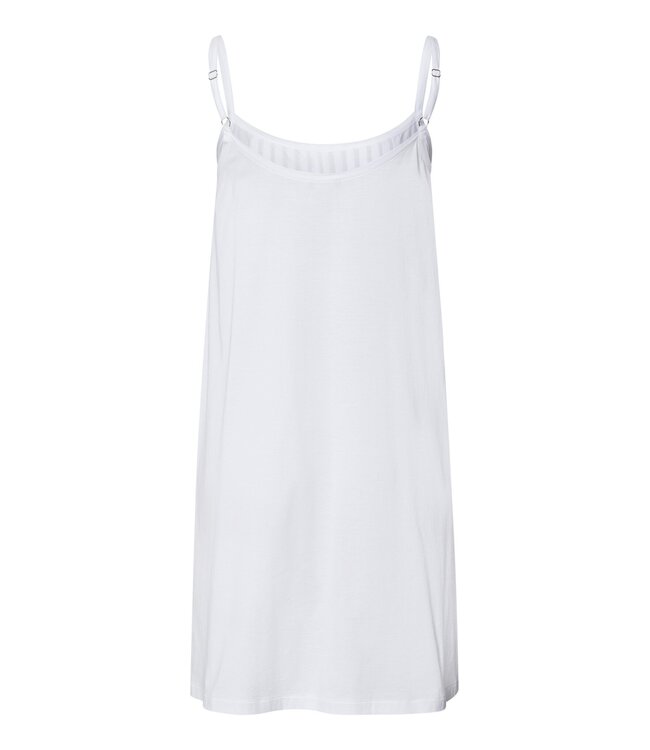 Hanro Juliet Spaghetti Dress White (077747)