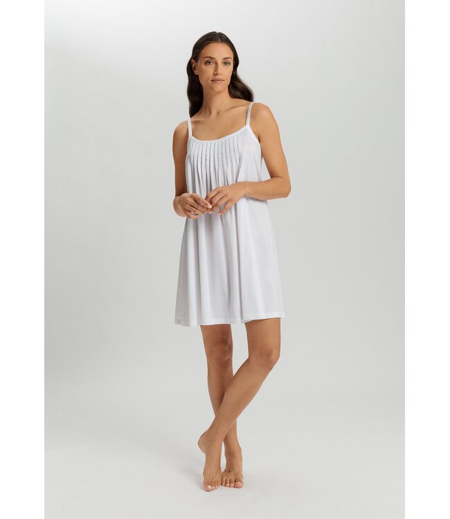 Hanro Juliet Spaghetti Dress White (077747)