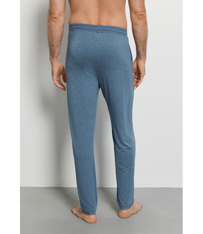 Hanro Casuals Long Pants Retro Blue Melange (075040)