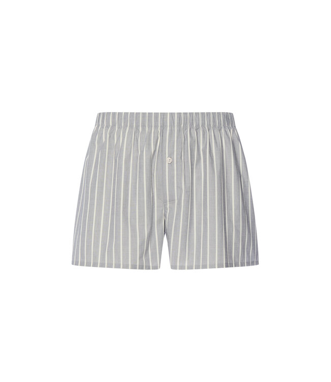 Hanro Fancy Woven Boxer Denim Stripe (074013)