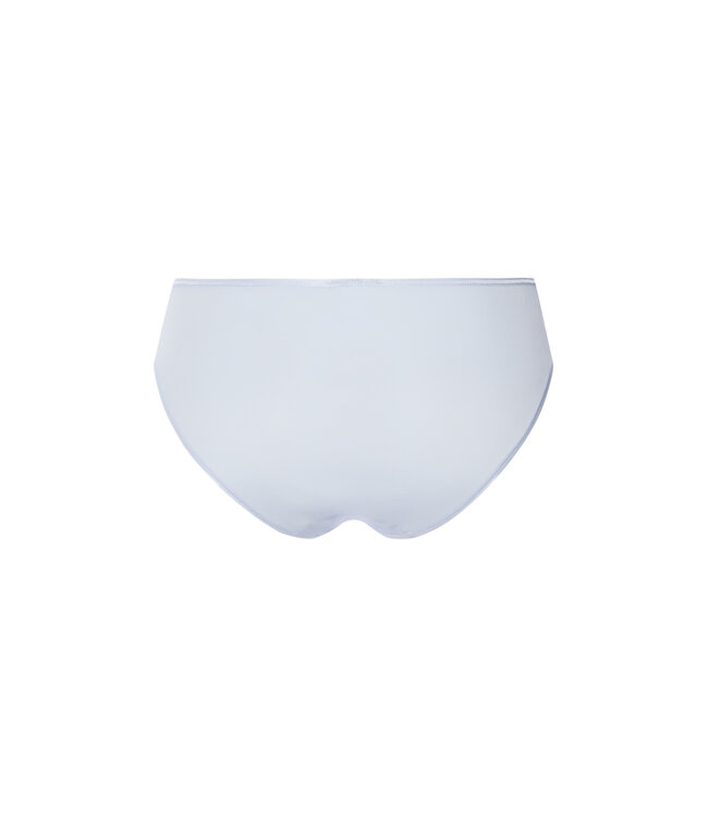 Hanro Cotton Seamless Midi Brief Blue Dove (071626)