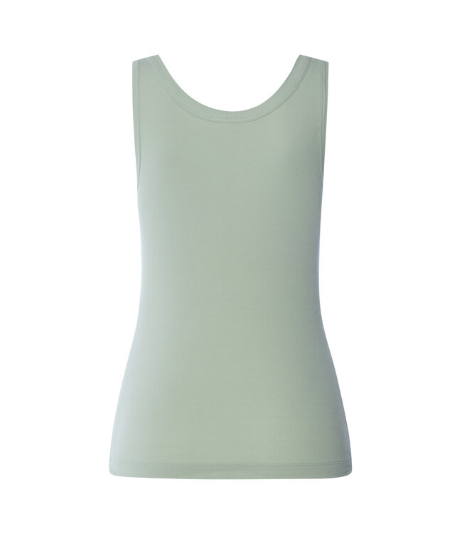 Hanro Sleep & Lounge Tank Top Dark Seafoam (074841)