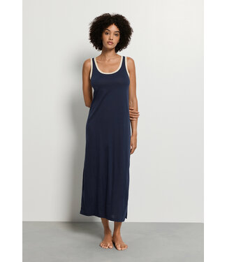 Hanro Laura Sleeveless Nightdress Deep Navy (NEW TREND)