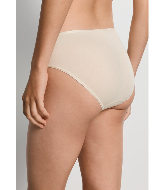 Hanro Cotton Seamless Midi Brief Summer Sand (071626)