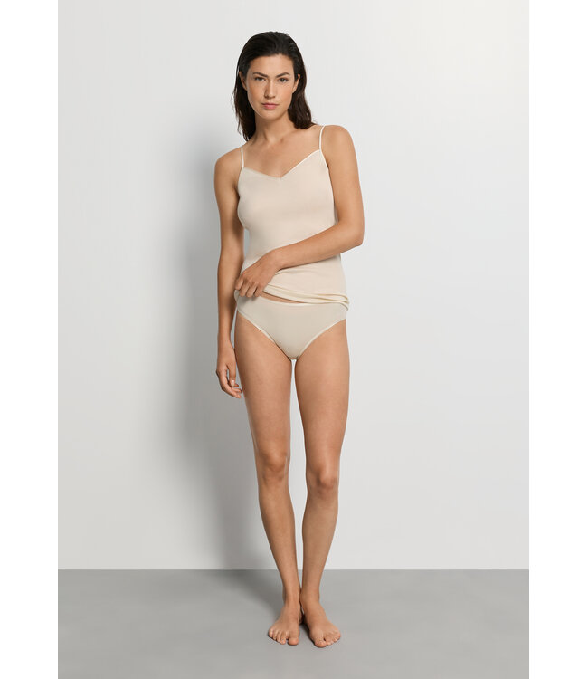 Hanro Cotton Seamless Midi Brief Summer Sand (071626)