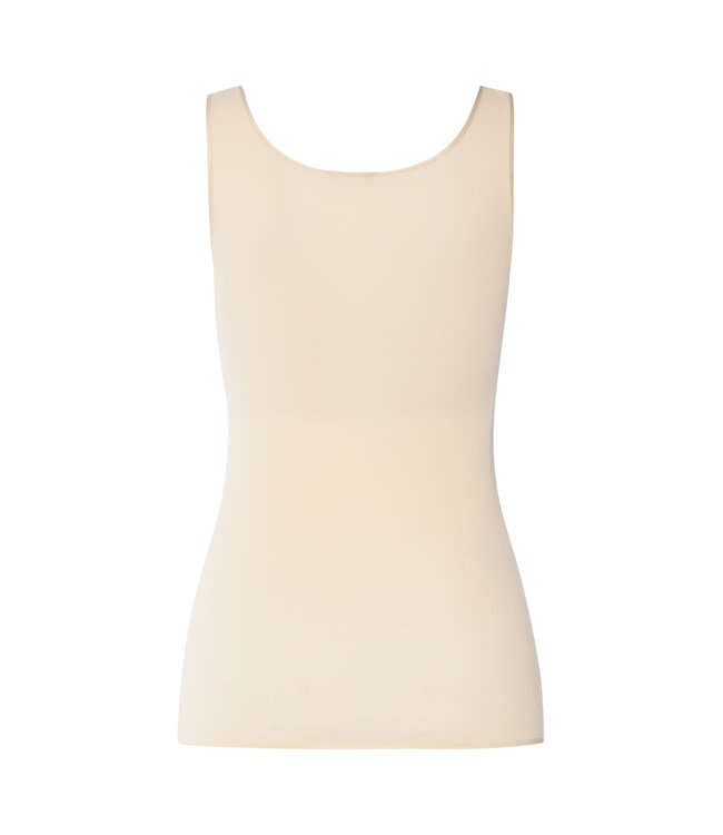 Hanro Cotton Seamless Tank Top Summer Sand (071604)