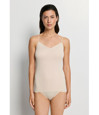 Hanro Cotton Seamless Spaghetti Top Summer Sand (SALE)