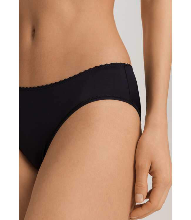 Hanro Satin Deluxe Mini Brief Black (071125)