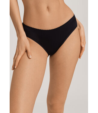 Hanro Satin Deluxe Mini Brief Black (NEW BASIC)