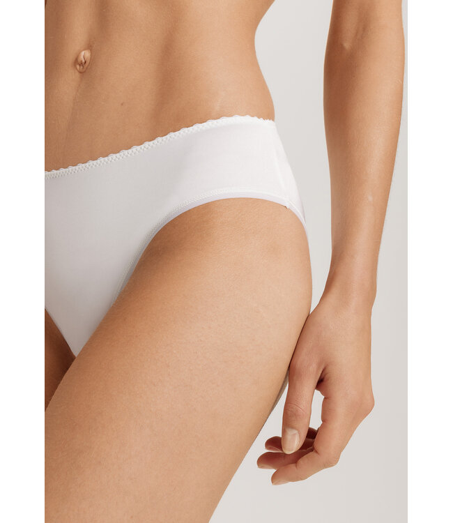 Hanro Satin Deluxe Mini Brief Off White (071125)
