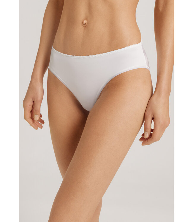 Hanro Satin Deluxe Mini Brief Off White (NEW BASIC)