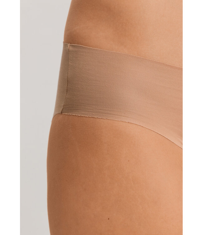 Hanro Invisible Cotton Midi Brief Beige (071227)