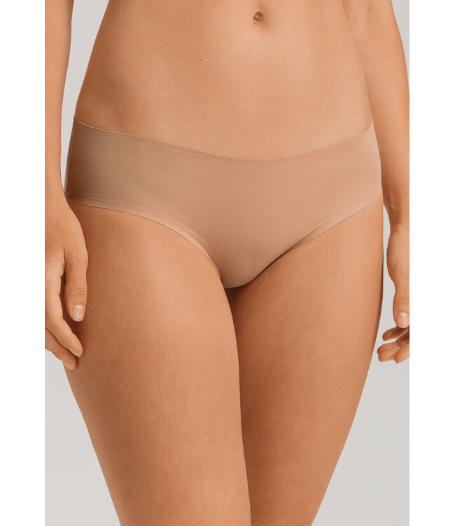 Hanro Invisible Cotton Midi Brief Beige (071227)