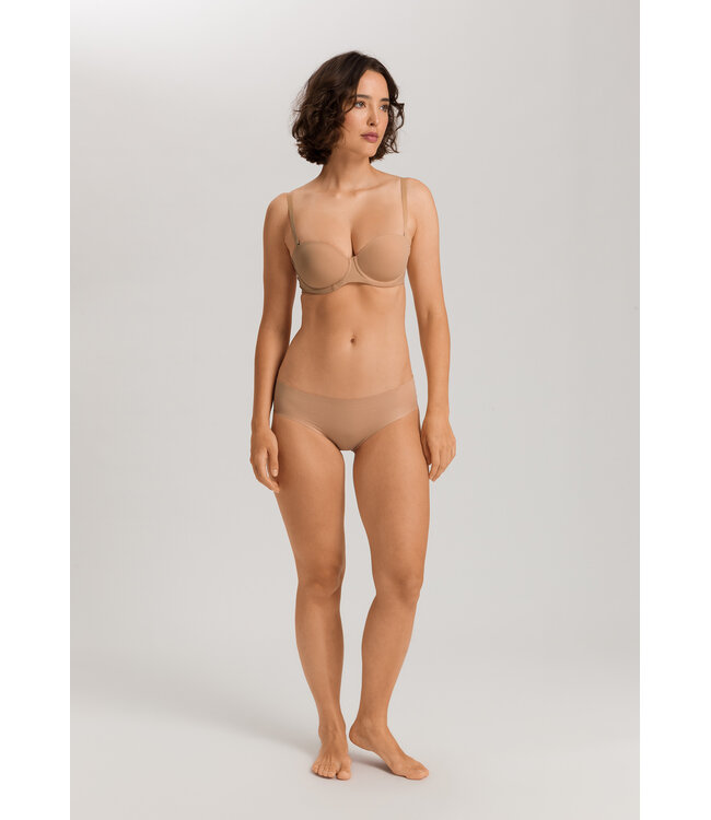 Hanro Invisible Cotton Midi Brief Beige (071227)
