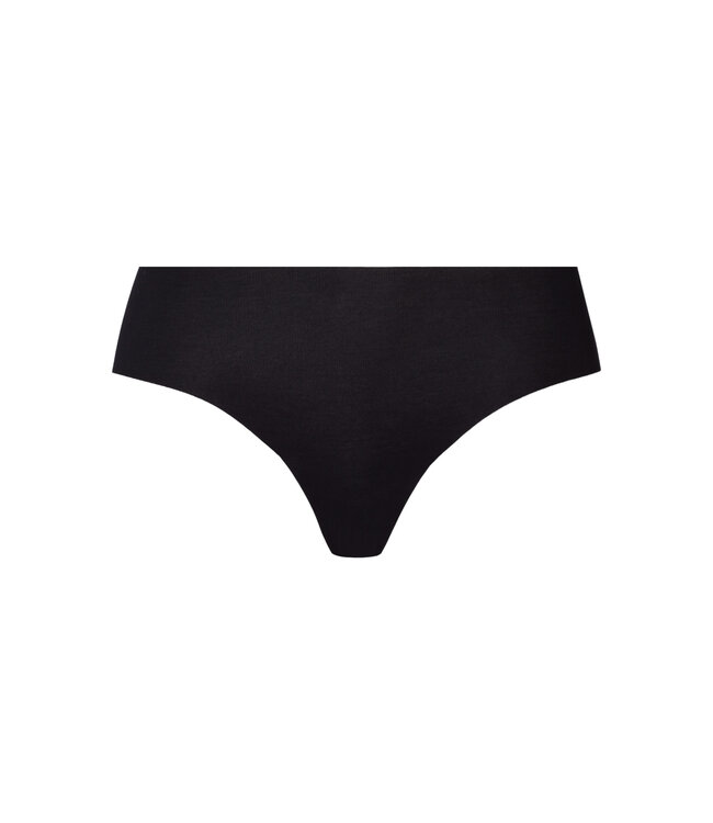 Hanro Invisible Cotton Midi Brief Black (071227)