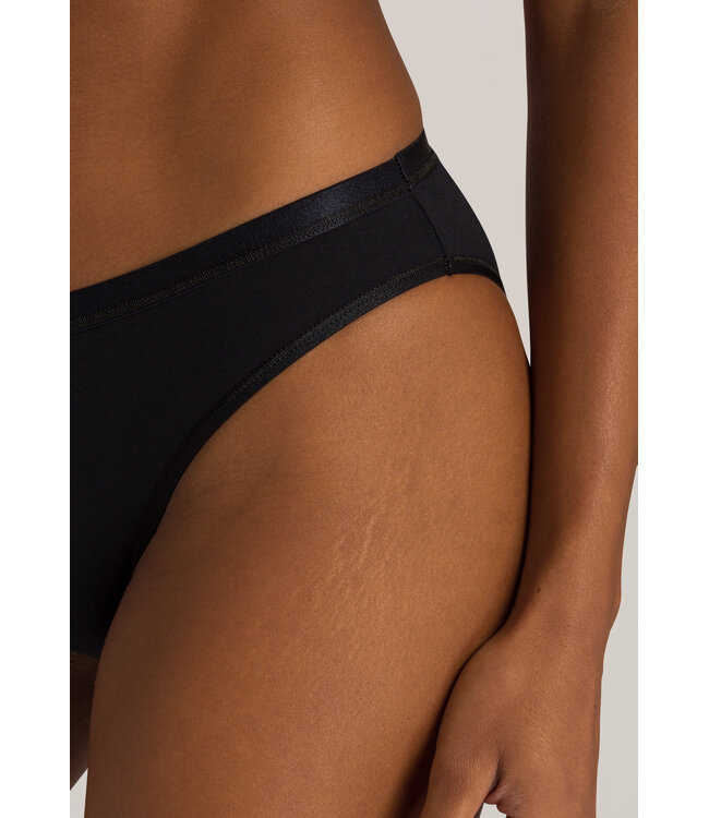 Hanro Cotton Sensation Mini Brief Black (071403)