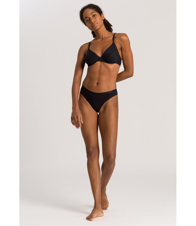 Hanro Cotton Sensation Mini Brief Black (071403)