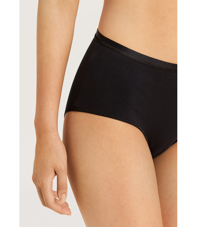 Hanro Cotton Sensation Maxi Brief Black (071413)