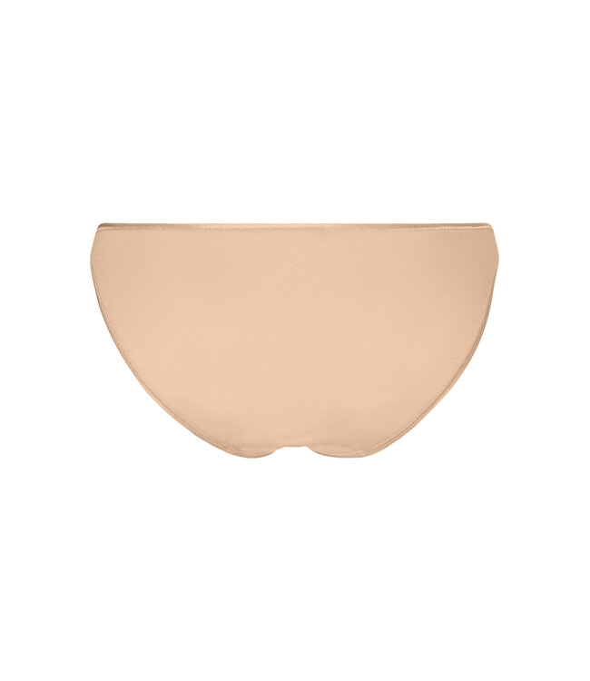 Hanro Cotton Seamless Mini Brief Beige (071624)