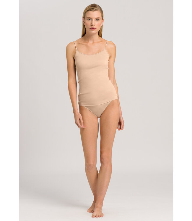 Hanro Cotton Seamless Mini Brief Beige (071624)